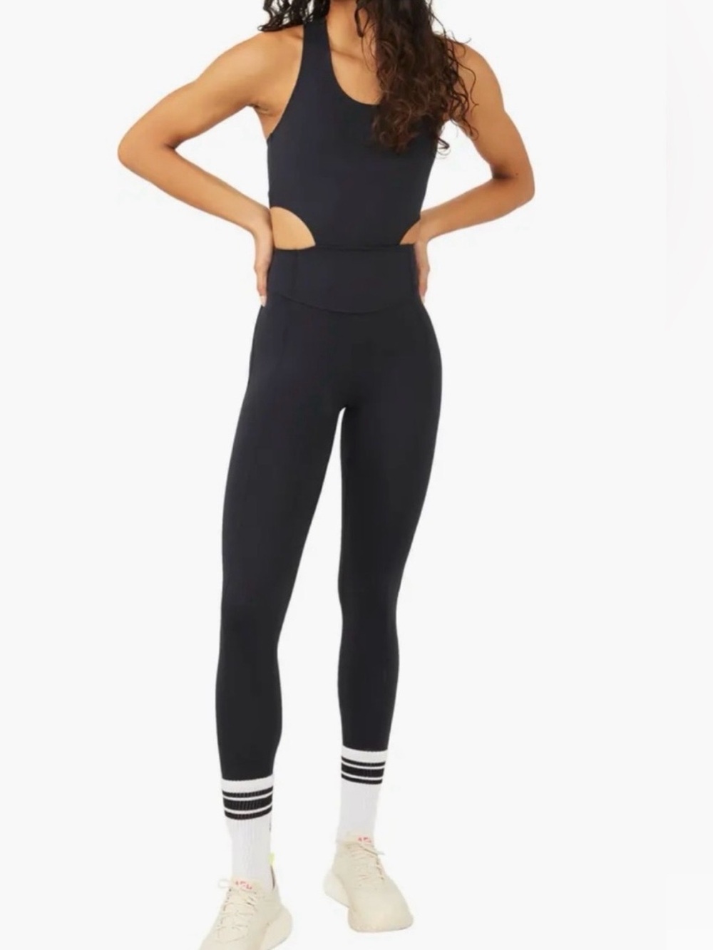Free People Movement Back It Up Onesie NWT